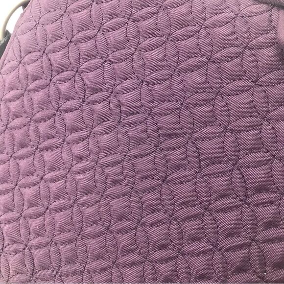 Belkin Quilted Purple Padded Zipper Sleeve Crossbody Device Bag - Picture 6 of 10